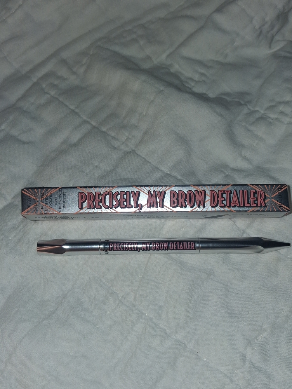 Benefit Precisely, My Brow Detailer in Metallic Rose-Gold Packaging